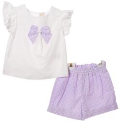 Serkon Baby-Kids Lányok pamut blúz és nadrág szett nyárra Méret: 9-12 mes. (74 - 80 cm)