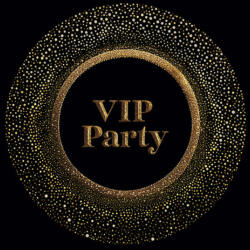 POL-MAK Party Gold VIP szalvéta 20 db-os 33x33 cm PKK766182 (PKK766182)