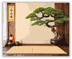  Bonsai és Zen Kalligráfia - számfestő készlet