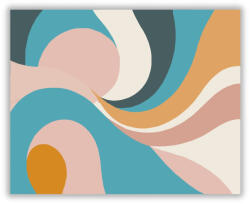  Hullámzó Színfolyam - számfestő készlet