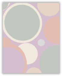  Pasztell Körök Harmóniája - számfestő készlet