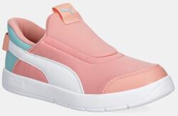 PUMA gyerek sportcipő Courtflex v3 SLIPTECH PS rózsaszín, 399734 - rózsaszín 27.5