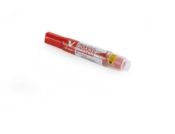 Pilot Táblamarker 2, 3mm, kerek hegyű, utántölthető medium V-Board Pilot piros