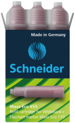 Schneider Utántöltő patron tábla- és flipchart markerhez 3 db/csom Schneider Maxx Eco 110 piros - toptoner