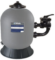 Kripsol S2 Oldal Szelepes Fújt PE Szűrőtartály D600 - 14m3/h (S2-600SIDE) - emedence