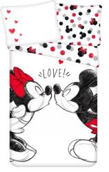 Carbotex Disney Minnie, Mickey ágyneműhuzat 140×200cm, 70×90 cm (JFK960646)