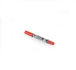 Pilot Táblamarker 0, 8mm, kerek hegyű, utántölthető ultra fine V-Board Pilot piros - toptoner