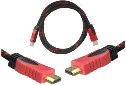 Lexton HDMI-HDMI kábel 1, 5 m - piros