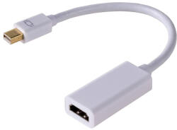 Akyga AK-AD-38 mini DisplayPort (apa) / HDMI (anya) adapter kábellel 15cm