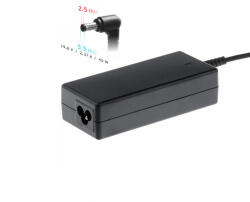 Akyga notebook tápegység (19 V | 2, 37 A | 45 W | 5, 5x2, 5 mm) AK-ND-61