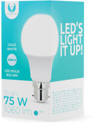 Forever Light LED izzó B22 A60 10W 230V 6000K 1060lm
