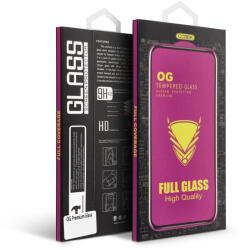 OG iPhone 16 Pro Max (6.9") előlapi üvegfólia, edzett, 9H, 0.33mm, full cover, OG
