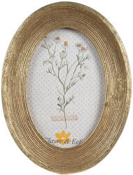 Clayre & Eef Rama foto de masa, perete polirasina aurie 15x2x20 cm, 10x15 cm (2F1139deco)