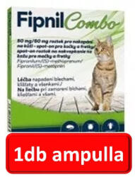 Orion 3ampullánként rendelhető: Fipnil Combo Spot On Macska 1db ampulla 0, 5ml , (Fypryst-el megegyező hatóanyag)