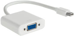Akyga AK-AD-39 mini DisplayPort (apa) / VGA (anya) adapter kábellel 15cm