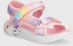 Skechers gyerek szandál UNICORN DREAMS SANDAL MAJESTIC BLISS rózsaszín - rózsaszín 31