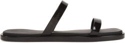 Calvin Klein Șlapi Double Bar Jelly HW0HW02417 BEH ck black (HW0HW02417 BEH ck black)