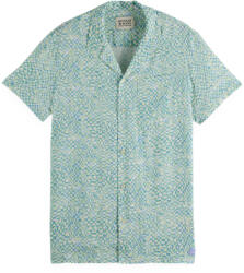 Scotch & Soda Cămaşă Aop-Sleeved Regular Fit 180032 7888 cutout beach brown aop