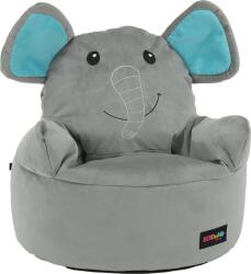  Пуф, сив плат, baby type 2