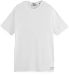 Scotch & Soda T-Shirt Relaxed-Fit Raw Edge 180042 SC101 white