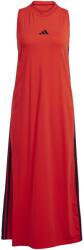 Adidas adidas Essentials 3-Stripes Long Racerback Dress XS | Femei | Rochii | Roșu | JE1206 (JE1206)