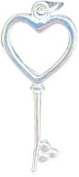 Flippy Pandantiv, Jolie Silver, Argint 925, Model Cheie, 35 x 11 mm, 0.9 g (teo-05154)