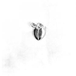 Flippy Pandantiv din Argint 925 Inima Doua Jumatati, Jolie Silver, 1.1g, 1 cm x 1 cm (teo-05181)