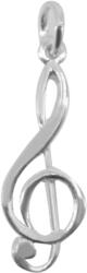 Flippy Pandantiv din Argint 925 Jolie Silver, Model Cheia Sol, 30 x 10 mm, 1.5 g (teo-05882)
