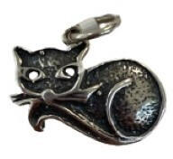 Flippy Pandantiv, Jolie Silver, Argint 925, Model Pisica, 1.4 g, 12x18 mm (teo-05936)
