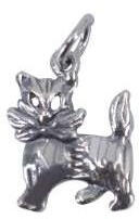 Flippy Pandantiv, Jolie Silver, Argint 925, Model Pisica Cu Fundita, 1.5 g, 1 x 1.3 cm (teo-06631)