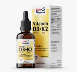 Zein Pharma Vitamina D3 + K2 25 ml, 1000 UI picatura, 800 picaturi, Zein Pharma (4260085384709)