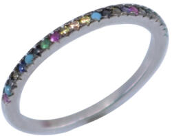 Flippy Inel Argint 925 cu Minizirconii Colorate, Marime 52, 1.22 g (teo-06745)