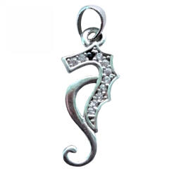 Flippy Pandantiv din Argint 925, Model Calut de Mare, Jolie Silver, 0.8 g, 20x9 mm (teo-06032)