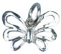 Flippy Pandantiv din Argint 925 Jolie Silver, Model Fluture, 18 x 18 mm, 0.9 g (teo-05117)