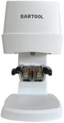 BARTOOL Presă automată din sticlă maro 58mm alb BT801