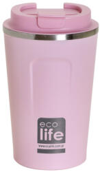 Ecolife Pahar Termos Roz 370ml