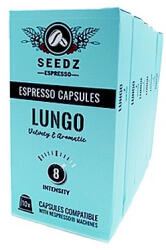 CoffeeSeedz Espresso Seedz Lungo Pachet - Capsule 100 buc