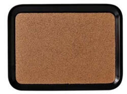  Tavă Laminate Cu Plută În Culoare Neagră 53x37cm Tava