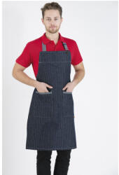 BARTOOL Unisex Şorţ Jean Cu Dungi