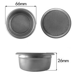 BaristaTools San Marco Coș Cu Filtru Dublu - 16gr - H26.4mm