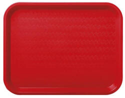  Tavă Fast Food din plastic Roșu 35x26cm Tava