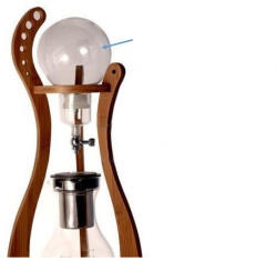 Tiamo Recipient Din Sticlă De Cafea Superior Pentru Cold Water Coffee Dripper 10 Cup