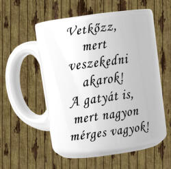 poklon. hu Egyedi fényképes, szöveges Veszekedni akarok - Bögre - poklon. hu Melyik oldalra szerené? : Jobb oldal