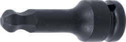 BGS technic Bit de impact Inbus cu cap sferic 12 mm, lungime 75 mm, antrenare 1/2", BGS 5488-12 (B-5488-12) Set capete bit, chei tubulare
