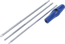 BGS technic Set surubelnite torx si imbus, 4 piese, pentru reglaj faruri, BGS 7840 (B-7840) Surubelnita