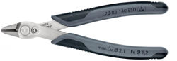 KNIPEX Electronic Super Knips® XL ESD Sfic de precizie Ø 0, 2 - 2, 1 mm, manşoane multicomponent, lungime 140 mm, Knipex 7803140ESD (78 03 140 ESD) Cleste