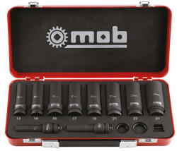 MOB&IUS Set 10 Capete impact lungi 1/2" +accesorii Mob&Ius 9222010501 (N-9222010501)