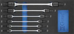 Condor Set chei duble flexibile, tx-star T20-90, 6 buc, Condor 7131 (CR-7131) Cheie torx
