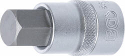 BGS technic Bit Imbus 17 mm, lungime 55mm, antrenare cu tubulara 1/2", BGS 5184-H17 (B-5184-H17)