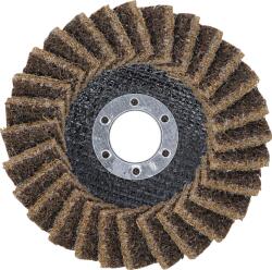 BGS technic Disc şlefuire evantai Pâslă Ø 115 mm Granulaţie 80 (B-74471)